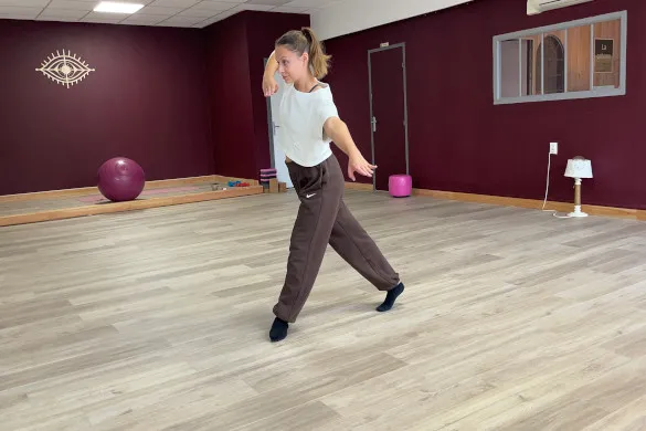 Cours de danse à la Cabane d'Emma