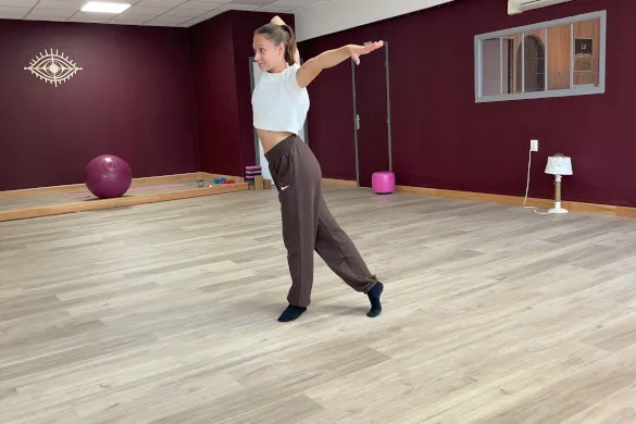 Cours de danse à la Cabane d'Emma